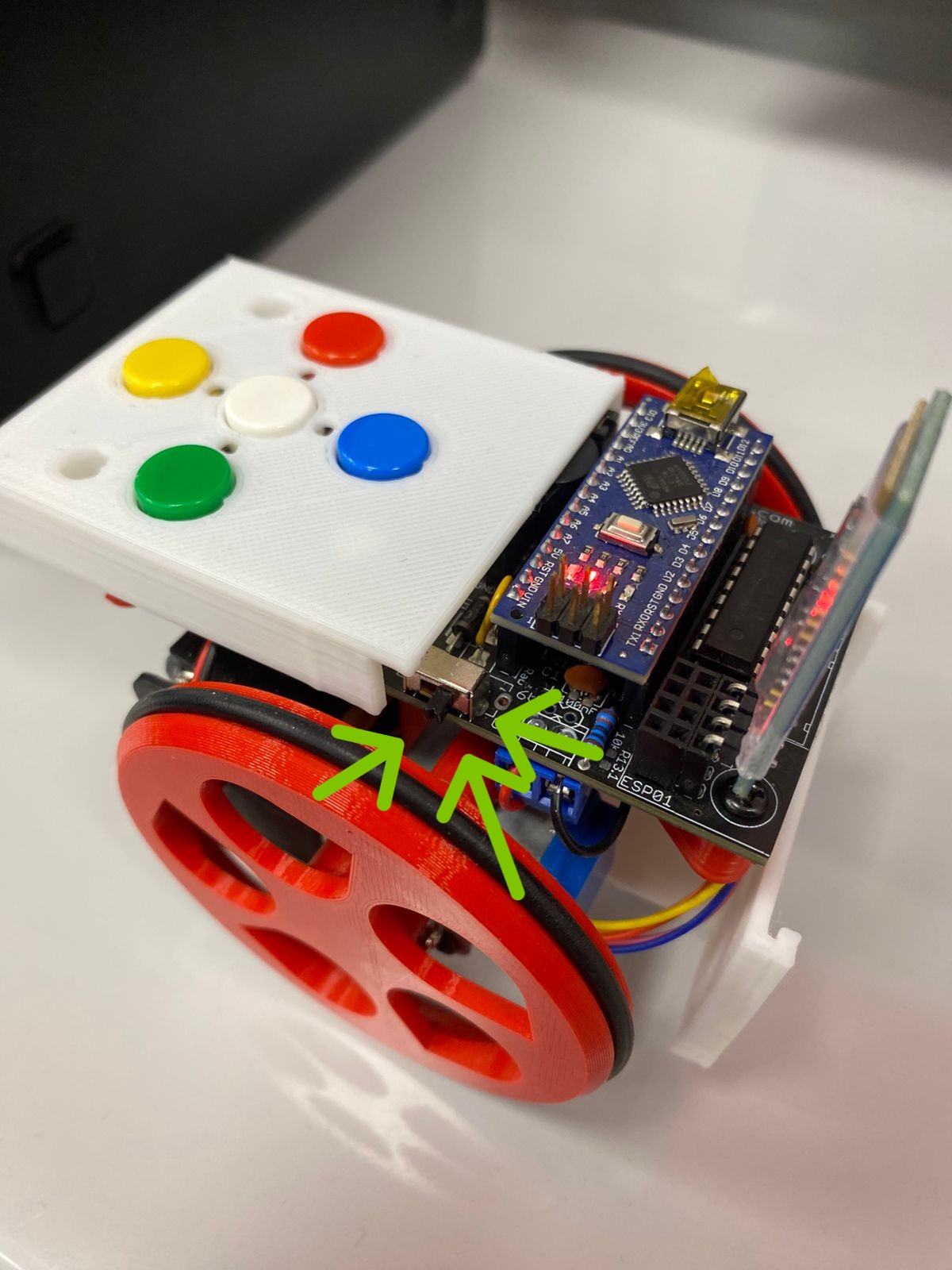 Encender el robot BanuBot