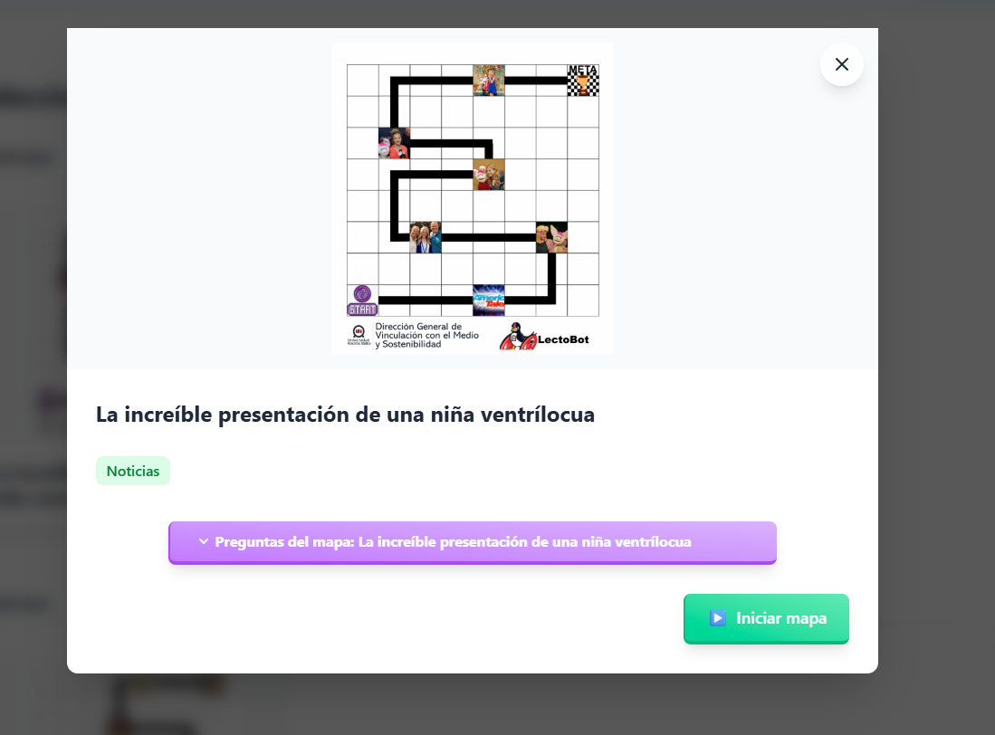 Paso 5: Iniciar recorrido